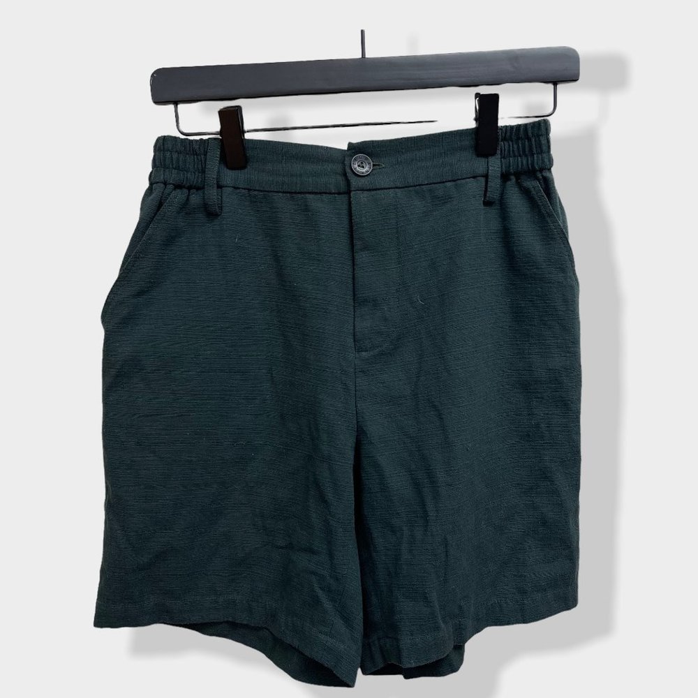 PAINKILLER Atelier‎ Dark Green High Rise Shorts